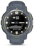 Garmin Instinct Crossover 45mm Kunststoffgeh&auml;use blau Silikonarmband blau