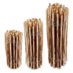 10m Staketenzaun 80cm hoch Lattenabstand 4-6cm Gartenzaun aus Haselnuss...