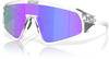 Oakley OO9404-0235, Oakley Latch Panel Sportbrille prizm violet matte clear