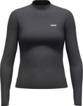 POC PC570341043SML1, POC Layer Merino Mock Neck L/S Damen Unterhemd grau