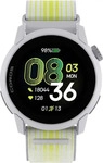 Coros WPACE4-WHT-N, Coros Pace 4 mit Nylon-Armband Multisport-Smartwatch gr&uuml;n/wei&szlig;