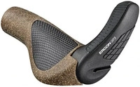 Ergon GP3 BioKork Lenkergriffe f&uuml;r Drehgriffschalter einseitig L schwarz/braun