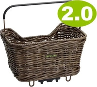 Racktime 23020, Racktime Baskit Willow 2.0 Fahrradkorb 20 Liter braun