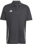 adidas Tiro 24 Competition Poloshirt Herren - schwarz/grau-XS