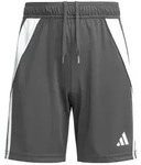 adidas Tiro 24 Shorts Kinder - grau/wei&szlig; - 152
