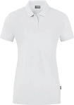 Jako C6330-000, Jako Doubletex Polo Damen - wei&szlig; - 44