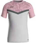 Jako T-Shirt Iconic - soft grey/dusky pink/anthra light - 34