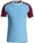 Jako Trikot Iconic KA Kinder - lightblue/weinrot - 116