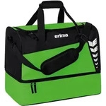 Erima Six Wings Sporttasche mit Bodenfach - green/schwarz - S