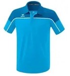 Erima Change by erima Poloshirt Herren - curacao/mykonos/wei&szlig; - S