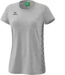 Erima Essential Team T-Shirt Damen - hellgrau melange/slate grey