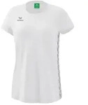 Erima Essential Team T-Shirt Damen - wei&szlig;/monument grey - 34