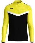 Jako Ziptop Iconic - schwarz/soft yellow - S