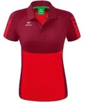 Erima Six Wings Poloshirt Damen - rot/bordeaux - 38