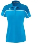 Erima Change by erima Poloshirt Damen - curacao/mykonos/wei&szlig; - 34