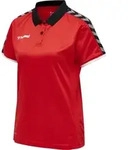 hummel Hmlauthentic Functional Polo - Damen - true red - XS