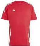 adidas Tiro 24 T-Shirt Herren - rot/wei&szlig; - S