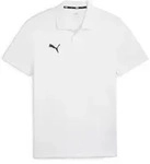 Puma teamGOAL Casuals Poloshirt Herren - wei&szlig; - S