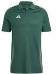 adidas Tiro 24 Competition Poloshirt Herren - gr&uuml;n/grau-XL