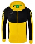 Erima Six Wings Trainingsjacke mit Kapuze Herren - gelb/schwarz -