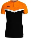 Jako Polo Iconic - schwarz/neonorange - S