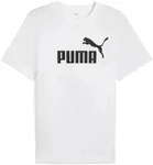 Puma Essentials No. 1 Logo T-Shirt Herren - wei&szlig;/schwarz - S