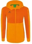 Erima Six Wings Trainingsjacke mit Kapuze Damen - new orange/oran
