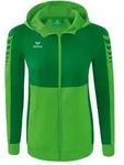 Erima Six Wings Trainingsjacke mit Kapuze Damen - green/smaragd -