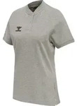 hummel Hmlmove Grid Polo Damen - grey melange - XS
