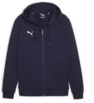 Puma teamGOAL Casuals Full - Zip Hoodie Herren - navy - L