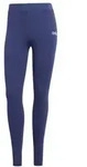adidas Essentials Linear Cotton Leggings Damen - dkblue/white - 2