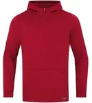 Jako Zip Hoodie Pro Casual - chili rot - S