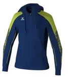 Erima Evo Star Trainingsjacke mit Kapuze Damen - new navy/lime -