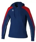 Erima Evo Star Trainingsjacke mit Kapuze Damen - new navy/rot - 3