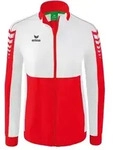 Erima Six Wings Pr&auml;sentationsjacke Damen - rot/wei&szlig; - 34