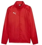Puma teamGOAL Allwetterjacke Herren - rot/wei&szlig; - XL