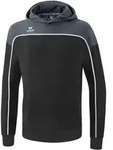 Erima Change by erima Kapuzensweat Kinder - black grey/slate grey