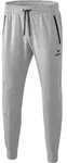 Erima Essential Sweathose Kinder - hellgrau melange/schwarz - 128