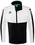 Erima Six Wings Jacke mit abnehmbaren &Auml;rmeln Herren - schwarz/wei