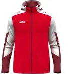 Jako Kapuzenjacke Dynamic Kinder - rot/wei&szlig;/dunkelrot - 116