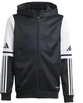 adidas Squadra 25 Full-Zip Hoodie Kinder - schwarz/wei&szlig;-116