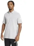 adidas Squadra 25 Cotton Poloshirt Herren - grau/wei&szlig; - M