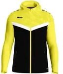 Jako Kapuzenjacke Iconic Kinder - schwarz/soft yellow - 128