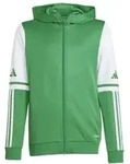 adidas Squadra 25 Full-Zip Hoodie Kinder - gr&uuml;n/wei&szlig;-152