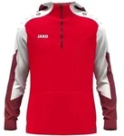 Jako Zip Hoodie Dynamic Kinder - rot/wei&szlig;/dunkelrot - 128