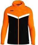 Jako Kapuzenjacke Iconic - schwarz/neonorange - S