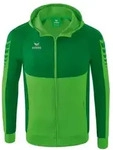 Erima Six Wings Trainingsjacke mit Kapuze Herren - green/smaragd