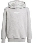 adidas Essentials Hoodie Kinder - grau/wei&szlig; - 176