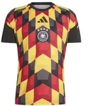 adidas DFB Home Pre-Match Trikot Herren WM2026 - schwarz/rot/gold