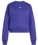 adidas Essentials S Logo Feel Cozy Sweatshirt Damen - purpur/whit